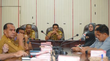 Pemerintah Kota Tidore Kepulauan, Maluku Utara, melalui Bagian Hukum menggelar rapat koordinasi harmonisasi Rancangan Peraturan Daerah. (Istimewa)