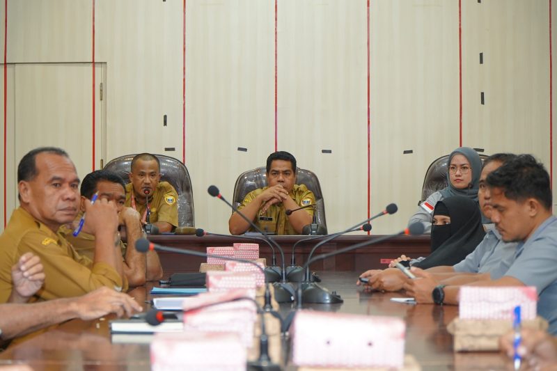 Pemerintah Kota Tidore Kepulauan, Maluku Utara, melalui Bagian Hukum menggelar rapat koordinasi harmonisasi Rancangan Peraturan Daerah. (Istimewa)