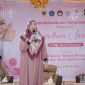 Penceramah Angelina Sondakh menghadiri acara halalbihalal yang dirangkaikan dengan Safari Dakwah di Kota Tidore Kepulauan. (Istimewa)