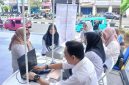 BP2RD Buka Pelayanan kepada Wajib Pajak di Depan Jatiland Mall Ternate. (RakyatMu)