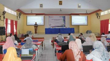 Pembukaan Bimtek Pengajar Utama Bahasa Daerah di Kota Tidore Kepulauan. (Humas Tidore)