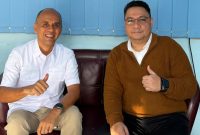 Kepala BP2RD Kota Ternate Mochtar Hasim saat Melakukan Pasiar PAD: Retribusi Layanan Kebersihan dan Pajak Air Tanah. (RakyatMu)