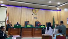 Sidang Kasus Korupsi BTT Kepulauan Sula di Pengadilan Negeri Ternate. (RakyatMu)