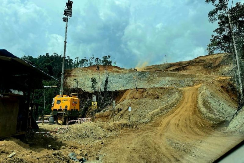 Lokasi Perusahaan Tambang Nikel PT. Wana Kencana Mineral. (Istimewa)