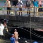 Aksi Kebersihan di Saluran Air di Kawasan Gamalama. (Istimewa)