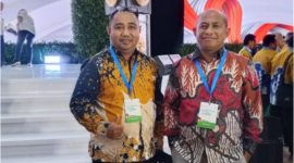 Plt. Kepala Dinas Lingkungan Hidup Kota Ternate, Musli Muhamad menghadiri Rapat Koordinasi Nasional Pengelolaan Sampah. (RakyatMu)