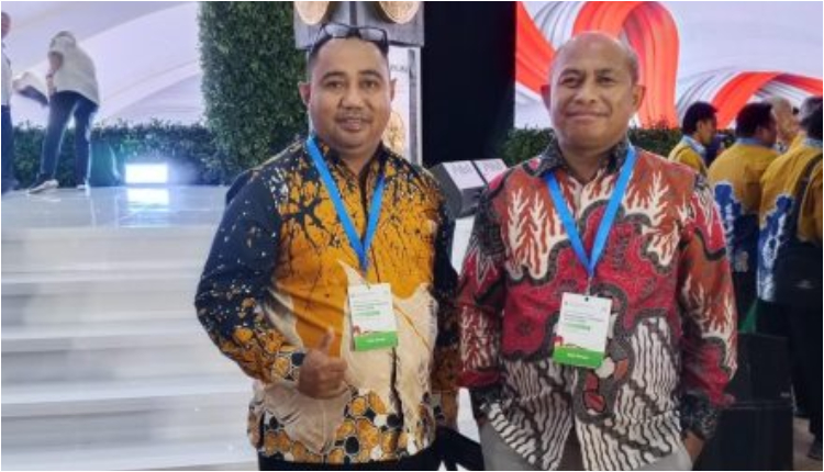 Plt. Kepala Dinas Lingkungan Hidup Kota Ternate, Musli Muhamad menghadiri Rapat Koordinasi Nasional Pengelolaan Sampah. (RakyatMu)