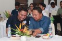 Kepala BP2RD Mochtar Hasim dan Sekda Kota Ternate, Rizal Marsaoly. Foto: Istimewa