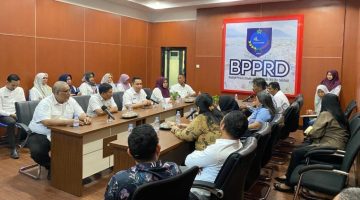 DPRD Halmahera Utara dan BP2RD Kota Ternate Bahas Peningkatan PAD. (Dok. BP2RD)