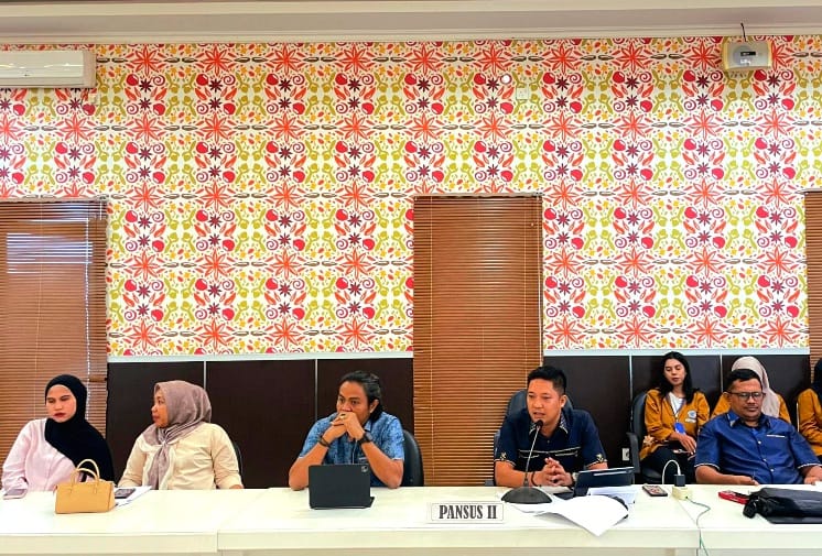 DPRD Kota Ternate Bersama Sejumlah OPD Bahas Ranperda tentang Pemberian Insentif dan Kemudahan Penanaman Moda. (Istimewa)