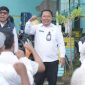 Sekda Kota Ternate, Rizal Marsaoly didampingi Kepala Dinas PUPR Kota Ternate, Rus'an M. Nur Taib dalam Program Rabu Menyapa. (Dok. Diskominfo Ternate)
