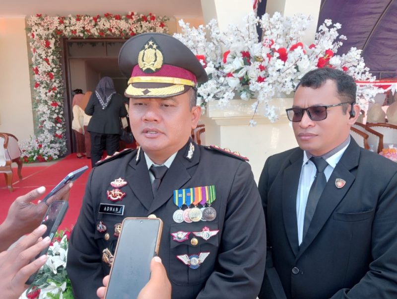 Kapolres Pulau Taliabu, AKBP Adnan Wahyu Kashogi. (RakyatMu)