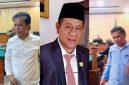 Andi Muhammad Khairul Akbar alias Puang Aso (Kanan), Lasidi Leko (Tengah) dan Andi Maramis. (RakyatMu)
