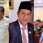 Andi Muhammad Khairul Akbar alias Puang Aso (Kanan), Lasidi Leko (Tengah) dan Andi Maramis. (RakyatMu)