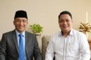 Wali Kota Ternate, M. Tauhid Soleman dan Kepala BP2RD Kota Ternate, Mochtar Hasim. Foto: Istimewa