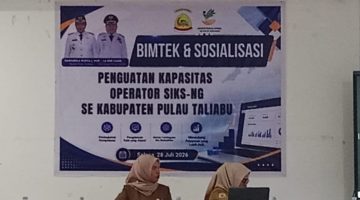 Dinsos Pulau Taliabu Perkuat Kapasitas Operator SIKS-NG, Tingkatkan Akurasi Data Bansos