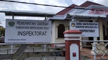 Kantor Inspektorat Kepulauan Sula. (Istimewa)
