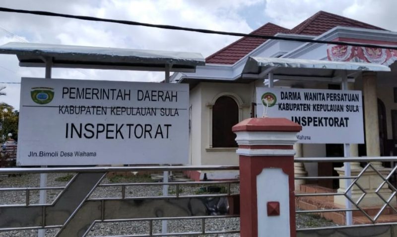 Kantor Inspektorat Kepulauan Sula. (Istimewa)