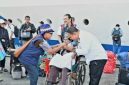 Sekda Kota Ternate Didampingi Pimpinan OPD Menyambut Kedatangan Direktur Eksekutif dan Delegasi JKPI di Pelabuhan Ahmad Yani. (Istimewa)