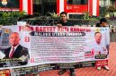 Front Rakyat Anti Korupsi Maluku Utara Gelar Aksi di Depan Kantor Pusat PT. PLN Persero. (Yasim for RakyatMu)