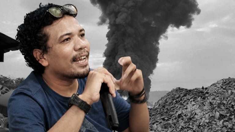 Direktur Yayasan Sosial Ekologi Maluku Utara, Fahrizal Dirhan. (Istimewa/RakyatMu)