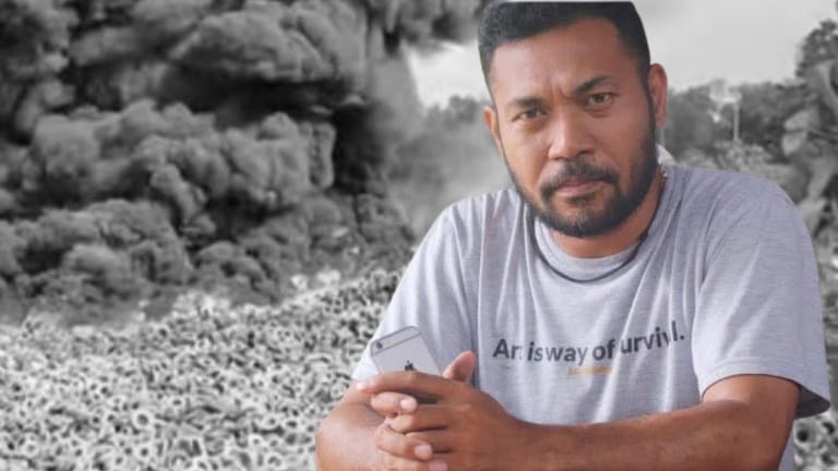 Direktur Konsorsium Advokasi Tambang Maluku Utara, Muhlis Ibrahim. (RakyatMu)