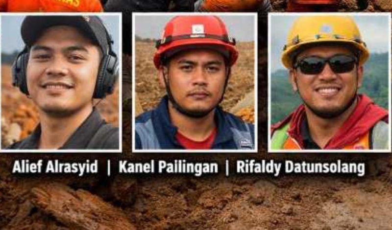 Tiga Pekerja Tertimbun Longsor di Area Operasional Perusahaan Tambang Nikel PT MHM. (Istimewa)