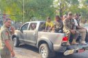 Kasatpol-PP Kota Ternate, Fhandy Mahmud bersama Anggotanya Tertibkan Empat Orang Komunitas Punk di Ternate. (Istimewa)