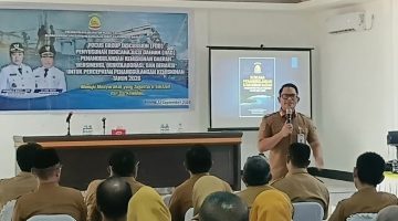 Pemda Taliabu Gelar FGD Penyelarasan Bapperida Pulau Taliabu Gelar FGD  Penanggulangan Kemiskinan. (RakyatMu)