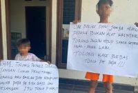 Anak Septian Meminta Permohonan kepada Polisi dan Jaksa untuk Bebaskan Ayah Mereka. (RakyatMu) 