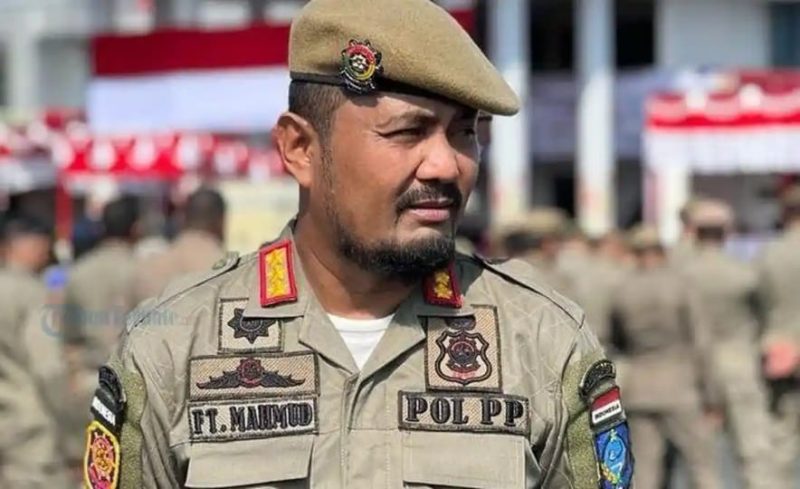 Kepala Satpol PP dan Linmas Kota Ternate, Fhandy Mahmud