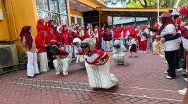 Para Pegawai BP2RD Kota Ternate Meriahkan HUT RI. (Istimewa)