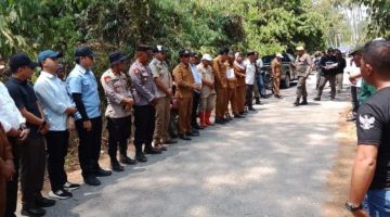 Forkopimda Pulau Taliabu Bersama BPN Melakukan Pengukuran Lahan Pembangunan Bandara Dufo Pulau Taliabu.