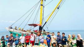 pupuk organik dari Kementerian Pertanian tiba di Pelabuhan Bobong, Kabupaten Pulau Taliabu. (RakyatMu)