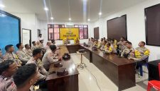 Koordinasi dan percepatan penggunaan IKD di Polres Pulau Taliabu. (RakyatMu)