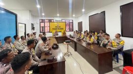Koordinasi dan percepatan penggunaan IKD di Polres Pulau Taliabu. (RakyatMu)