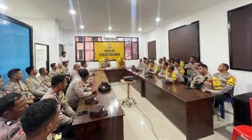 Koordinasi dan percepatan penggunaan IKD di Polres Pulau Taliabu. (RakyatMu)