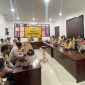 Koordinasi dan percepatan penggunaan IKD di Polres Pulau Taliabu. (RakyatMu)