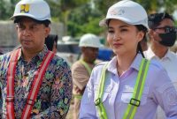 Gubernur Provinsi Maluku Utara, Sherly Tjoanda saat Melakukan Kunjungan ke Sekolah Rakyat di Halmahera Barat. (Istimewa)