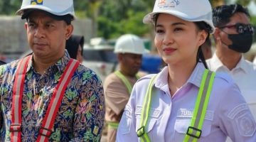 Gubernur Provinsi Maluku Utara, Sherly Tjoanda saat Melakukan Kunjungan ke Sekolah Rakyat di Halmahera Barat. (Istimewa)