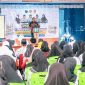 Ketua PGRI Kota Ternate, Dr. Rizal Marsaoly saat Membuka Workshop Transformasi Pembelajaran. (Ongky for RakyatMu)