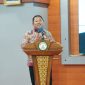 Sekda Kota Ternate, Dr. Rizal Marsaoly saat Jadi Pemateri di Ajang Peringatan Hari Pangan Sedunia. (Matox for RakyatMu)
